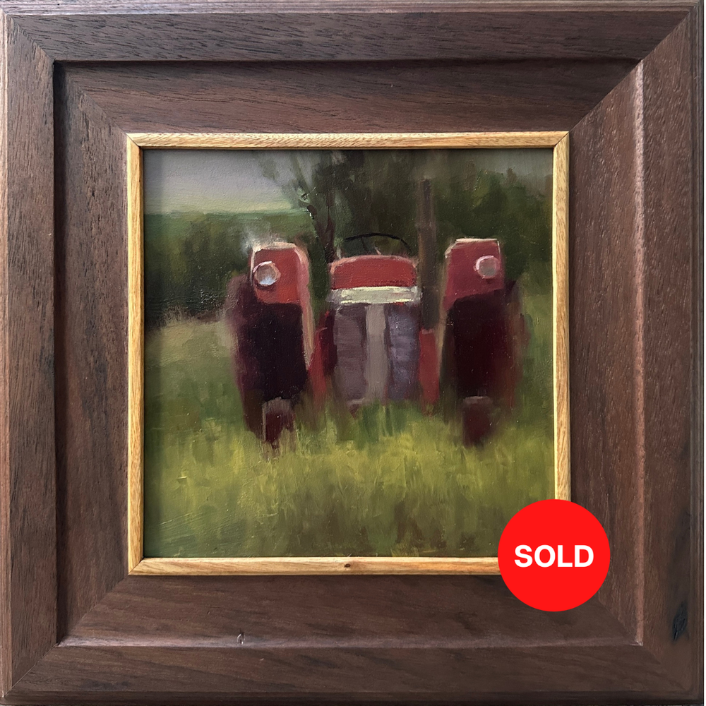 Ｙ’ｓ　ａｒｔ　ｗｏｒｋｓ Christine Code | Grandpa's Ride - Plein Air — Shop the Galleries